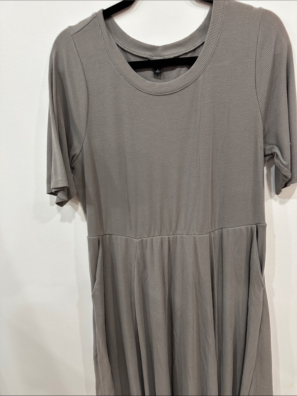 Shark bite Gray Dress